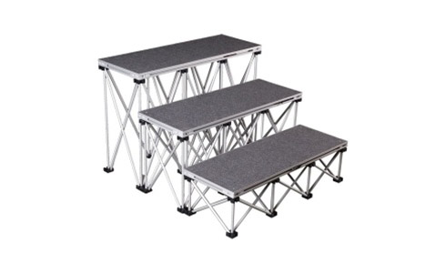 3' Wide Step Package For 32" High Stages