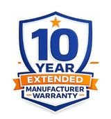10 Year Extended Manufacturer Warranty