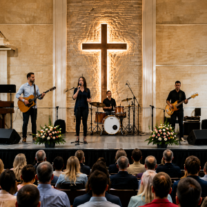 Church worship event