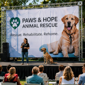 Nonprofit fundraiser