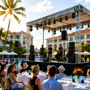 Hotel resort event