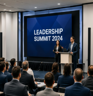 Business conference