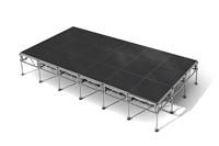 288 Square Foot All-Terrain Stage Kit (12 Ft X 24 Ft) Height Adjustable To 24" To 32", 40" And 48" High