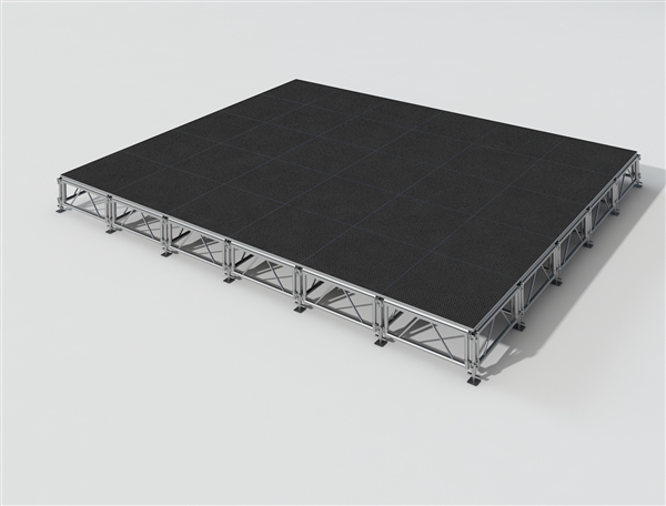20' x 24' All-Terrain Height Adjustable Stage System | The Stage Depot