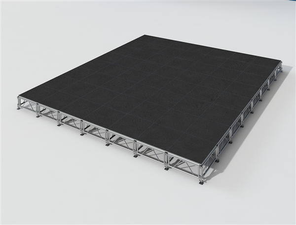 28' x 32' All-Terrain Height-Adjustable Stage | The Stage Depot