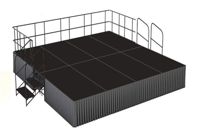 16' x 16' Poly Finished Dual Height Executive Stage Kit