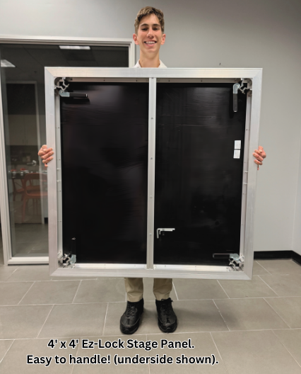 EZ-Lock Hexa-Pattern Single Platform Stage Kits | The Stage Depot
