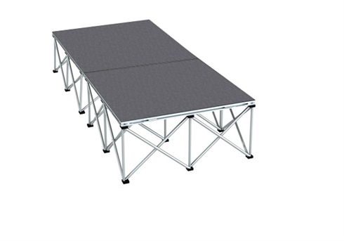 Camera L Riser Platform Double Duraflex 4'x4' Camera Platform w/ 16