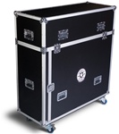 Flight Case For 6 4' X 4' Platforms And 6 Matching Risers