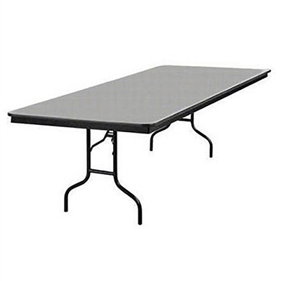 Midwest Folding 30"x96" Rectangular Folding Table, HexaliteÂ® Surface