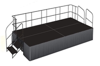 Poly finished 8' x 16' Executive Portable Stage Kits