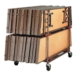Folding Stages Standing Riser Caddy