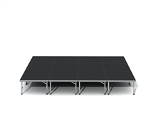 ProFlex Feather Lite Stage -12 Feet X 16 Feet Adjustable Height Stage - 192 Square Feet