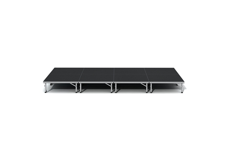ProFlex Feather Lite Stage - 8 Feet X 16 Feet Adjustable Height Stage - 128 Square Feet