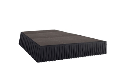 240 SQ. FT STAGE SYSTEM W/ SKIRTING - 12 FT X 20 FT X 24"