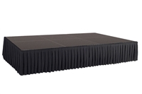 96 SQ. FT STAGE SYSTEM W/ SKIRTING - 12 FT X 8 FT X 24"