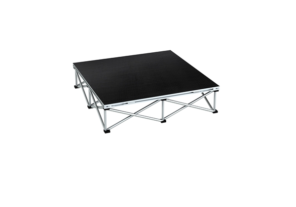 4'x4' Industrial Easy-Lite Intellistage Platform w/ 8in Legs