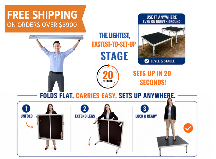 Pro-Flex  Feather-Lite Series Staging